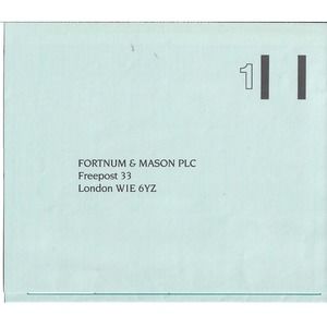 Vintage Fortnum and Mason Holiday PLC Mail Order Form